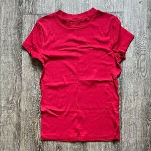 a new day Vibrant Red Top